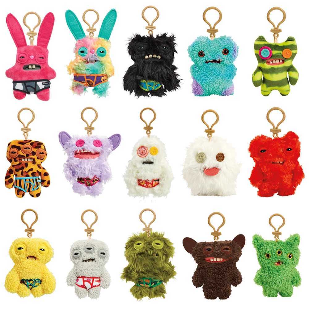 Original Fuggler Fun Ugly Monster Plush Doll Crazy Rabbit Cute Teeth Star Monster Filled 11cm Peluche Toy GiftXJ250314