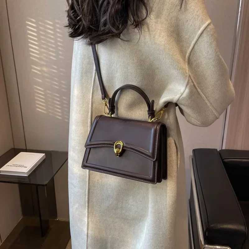 New Small PU Leather Cross Body Womens Bag 2025 Simple Handbag Shoulder Bag Womens Luxury Brand Designer Handbag and Wallet Y250314