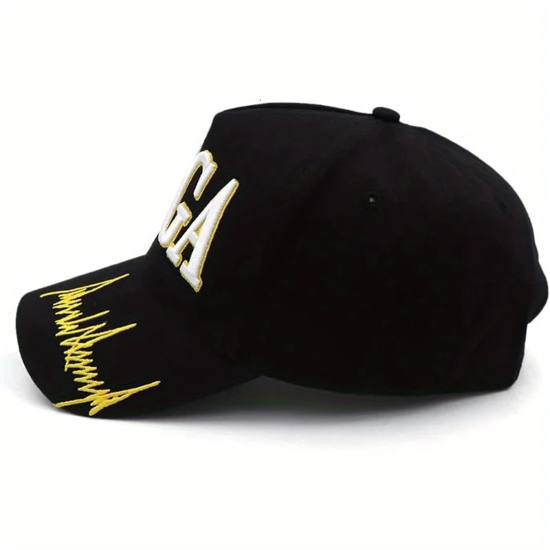 Trump Hat MAGA Makes America Great Again Donald Trumps Slogan and American Flag Womens Business Gifts 250313