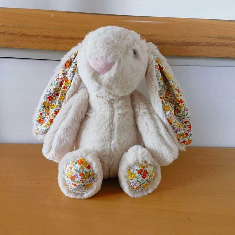 25CM Stuffed Easter Bunny Soft Cute Rabbit Plushies Stuffed Animals Kids Boys Girls Plush Toy Children Birthday GiftXJ250314