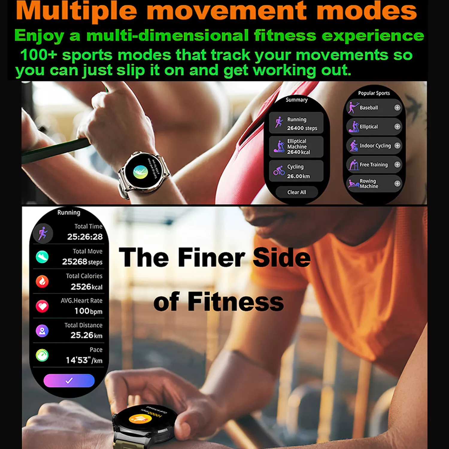 Indestructible Smart Call Watch Rugged Tactical Smartwatch Heart Rate Waterproof