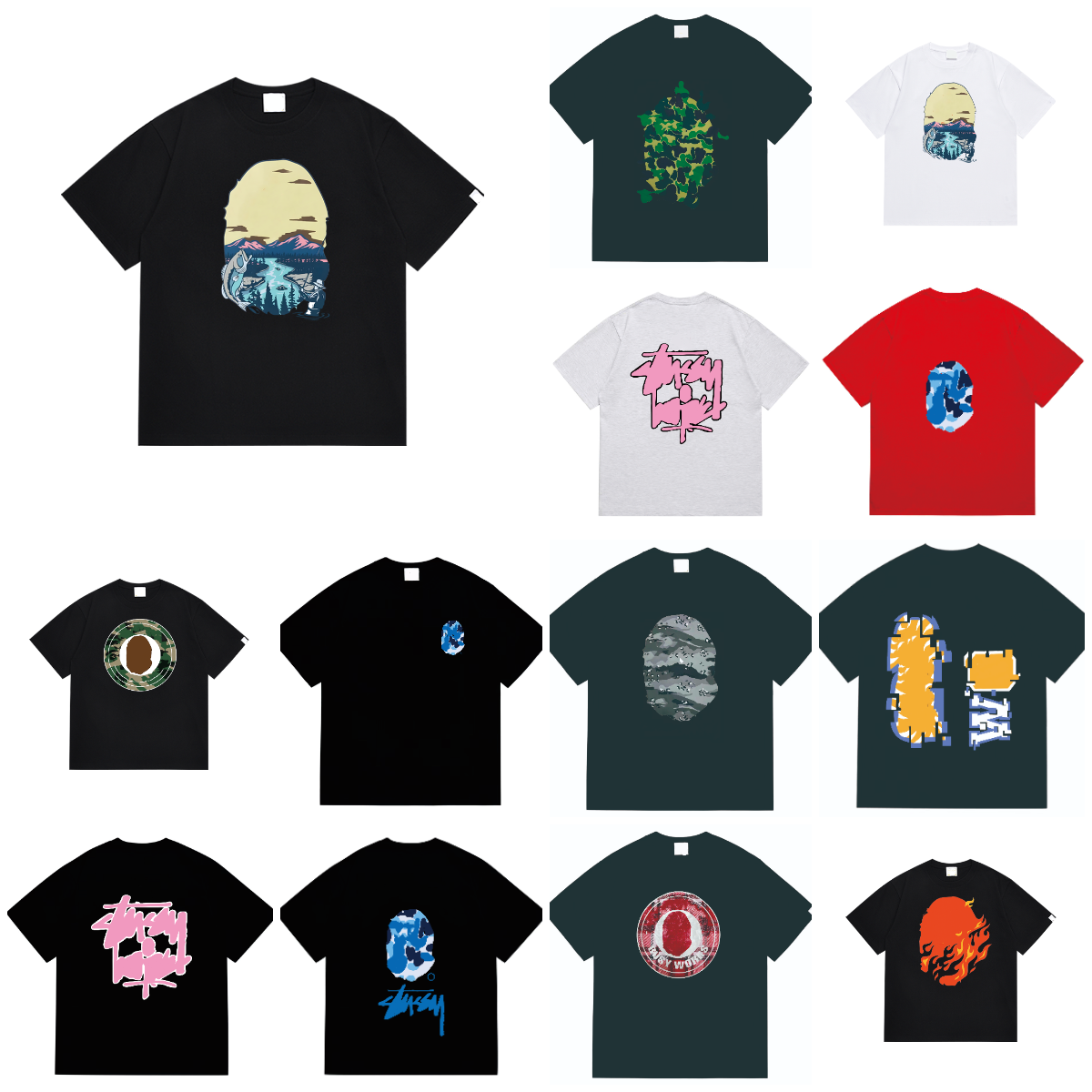 Mens T Shirt Tops T Shirts sporty Womens Tees Trends Designer Cotton Short Sleeves Luxurys T shirts Clothing Street Shorts Sleeves Clothes Hip Hop Tee Asian Size M-3XL