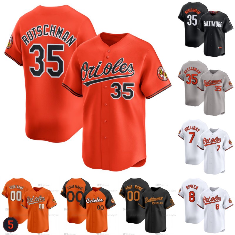 Adley Rutschma Orioless Jersey Jackson Holliday Felix Bautista Gunnar Henderson Cedric Mullins Ryan Mountcastle Gary Sanchez Cionel Perez Keegan Akin Jerseys