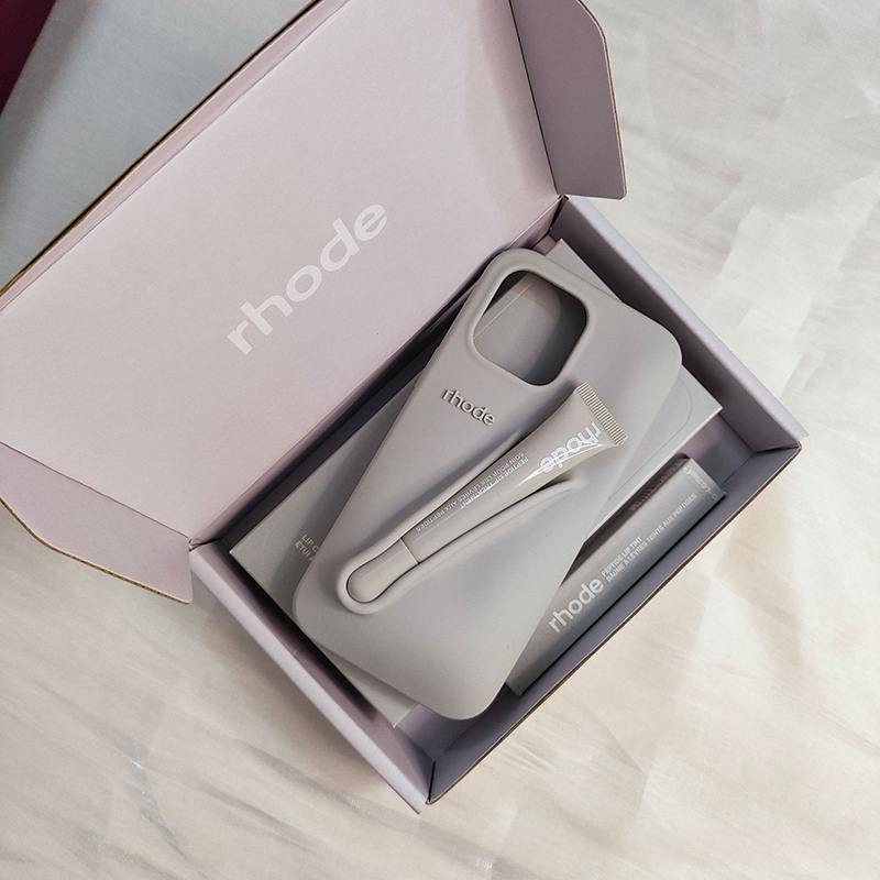 rhodes phone case For iPhone 16 Pro Max case 16 15 Plus 14 Pro 13 12 11 Luxurys Designer Fashion iphone case with Lip Gloss Lipstick Lip Balm back cover with Gift box