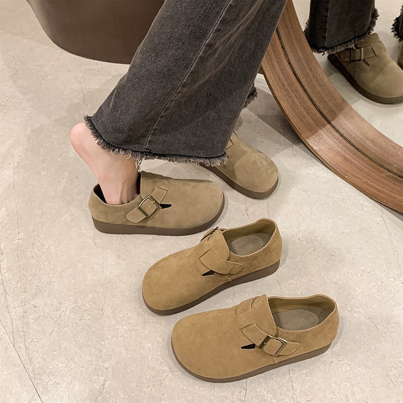 free shipping designer sandals leather slippers clogs birkentocks khaki brown outdoor casual slides shoe trainers sneakers