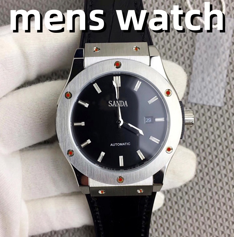 new mens watches top quality automatic movement 42MM rubber strap mens watches free shipping orologio di lusso montre de luxe watch