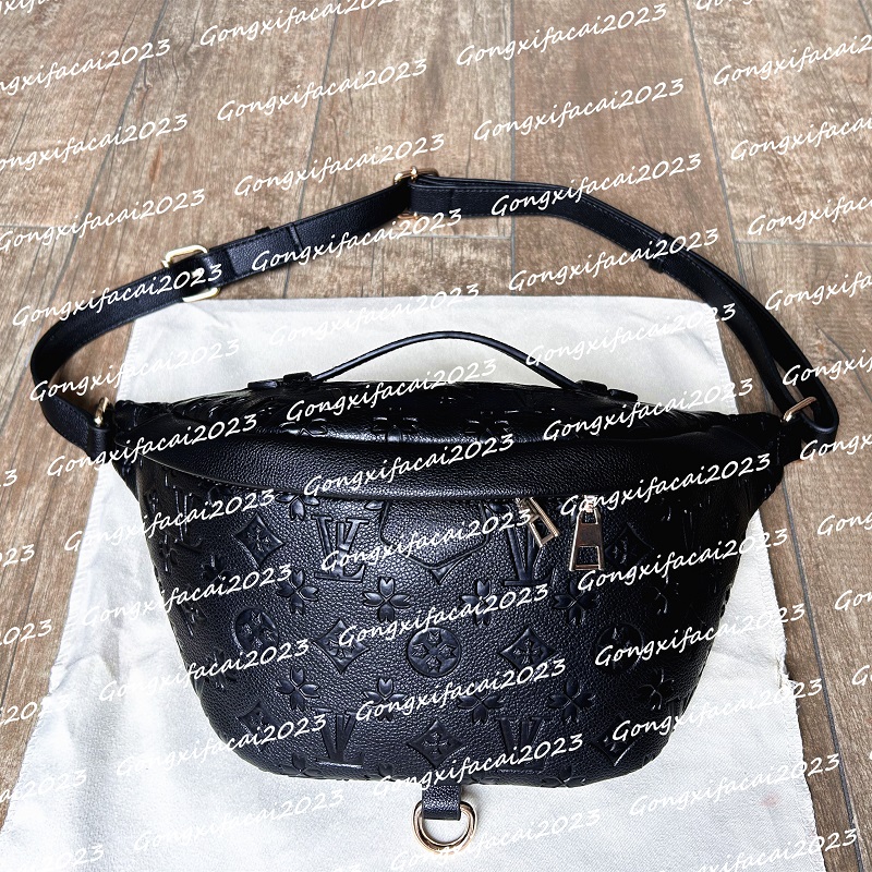 10A Top Bumbag Cross Body Waist Bags Temperament Bumbags Fanny Pack Bum embossing flowers Famous soft leather Luxurys designers bags Serial Number Date Code DustBag
