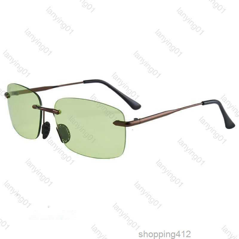 JIM Ultralight Sport Sunglasses for Men Women TR90 Rimless Frame Running Fishing Cycling Driving J11