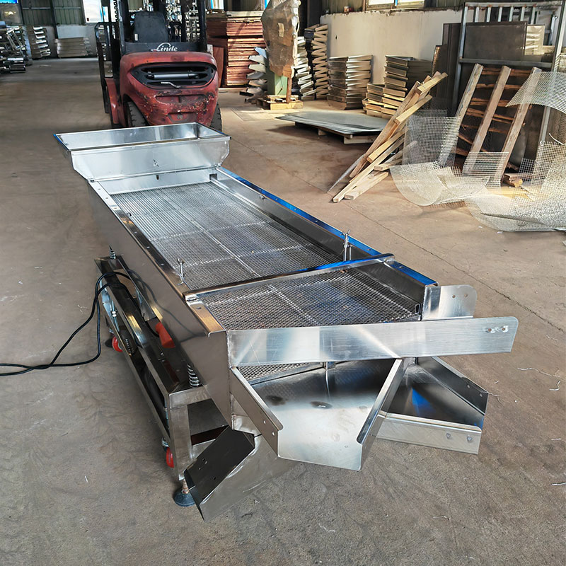 High Quality China Industry Linear Vibrating Screen Vibrating For Separate Food Vibrating Sieve Equipment