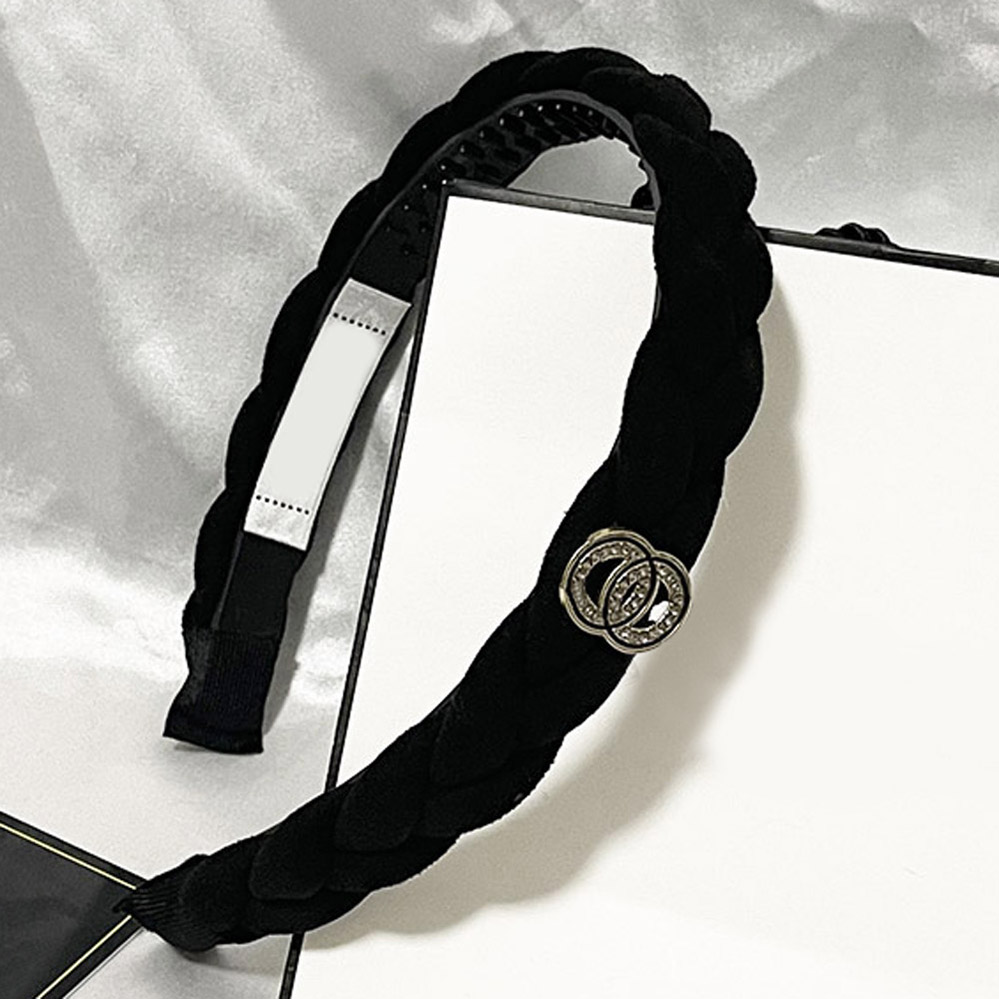 Hairpin Headbands Crystal Rhinestone Elastic Hair Hoop Handmade Retro Style Headbands Style Exaggerated Personality Headband Wholesale