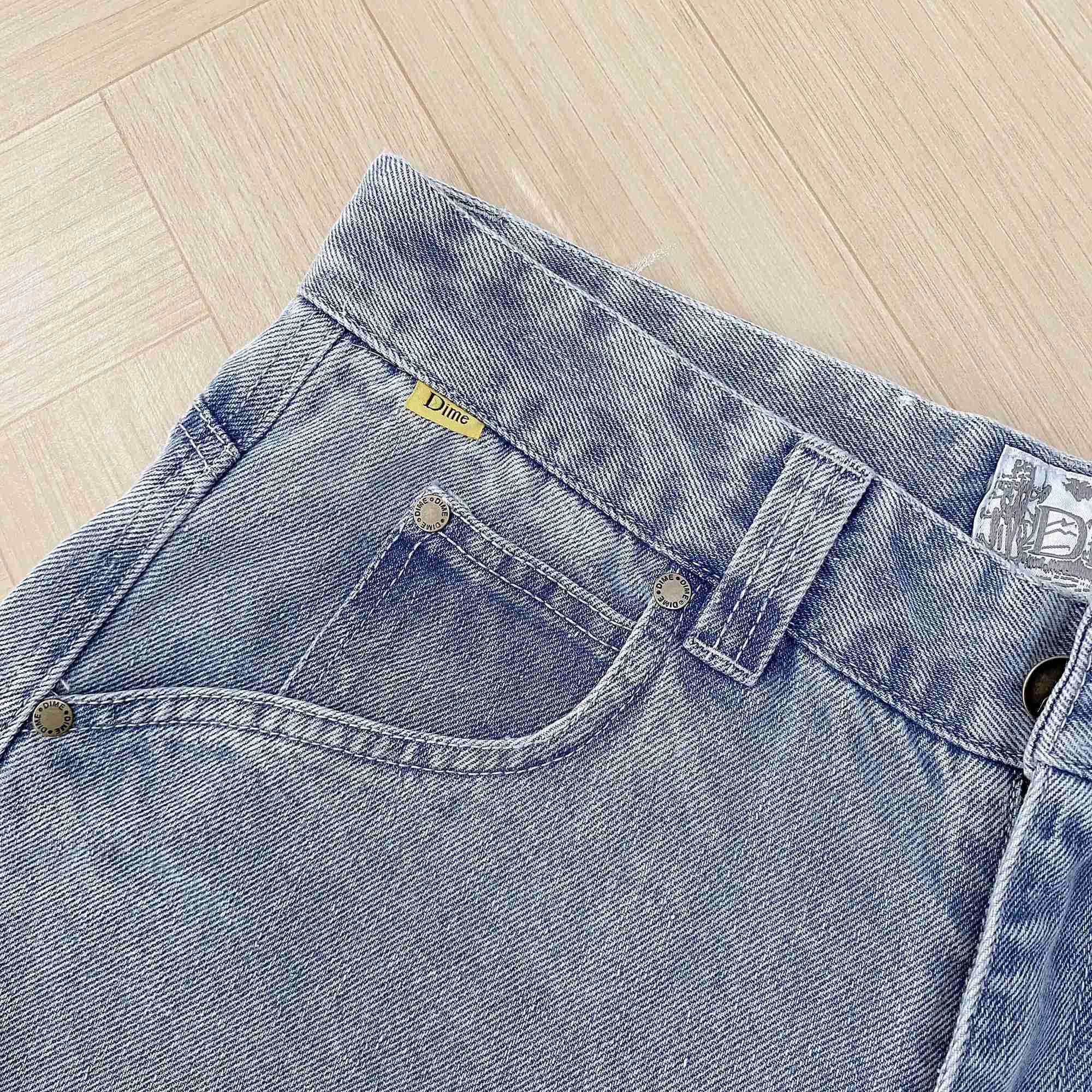 2025 Y2K Dime Jeans for Men Dime Skate Baggy Jeans Embroidery Denim Simple Dime Pants Women Jeans Mujer Hot traf Men jeanT250315