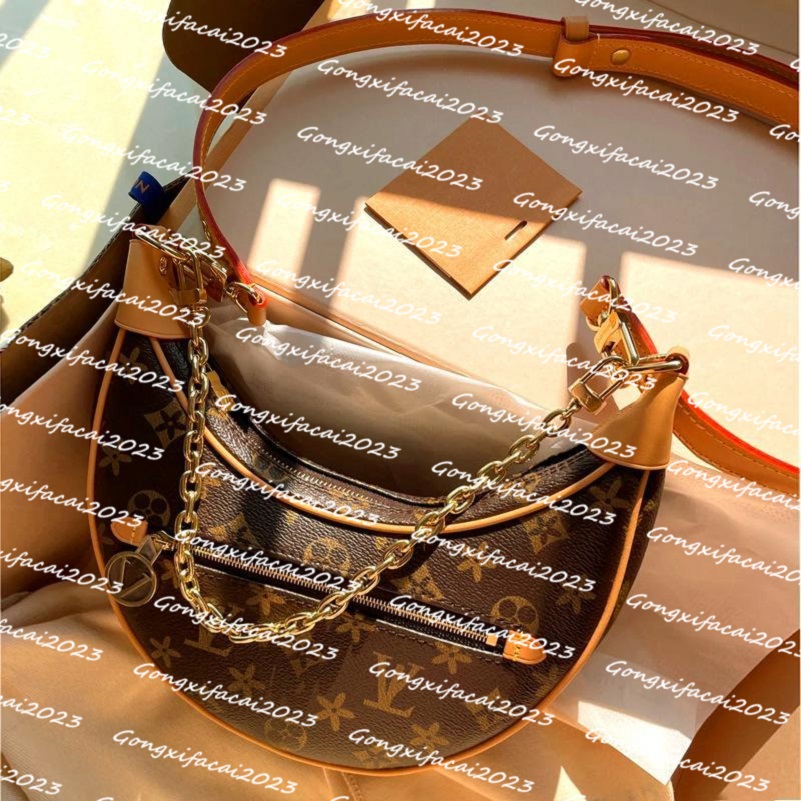 Size 23x7x13cm High quality luxury Shoulder Bag designers Handbags Purses Bag Brown flower Women Tote Brand Letter Leather Shoulder Bags crossbody bags Brown plaid