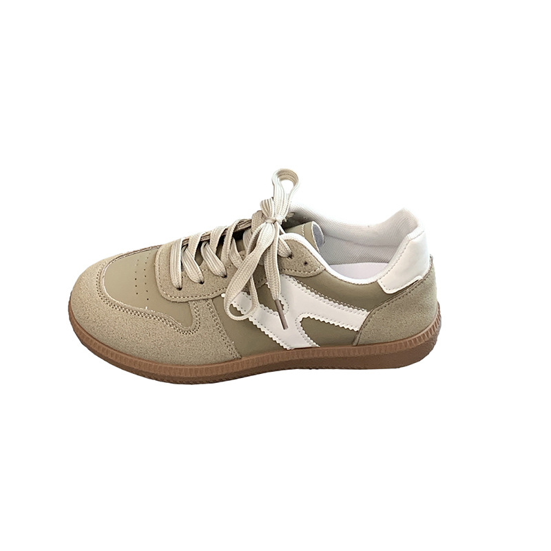 free shipping designer casual shoes luxury black khaki leather breathable comfort platform outdoor sports runner running shoe trainers sneakers new