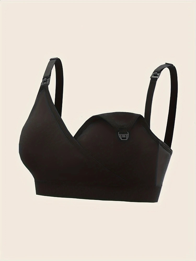 3 PCS Set Breathable Front Open Nursing Bra Maternity Underwear Pregnancy Bra Full Cup Wireless Comfortable Breastfeeding Bra 250313bj