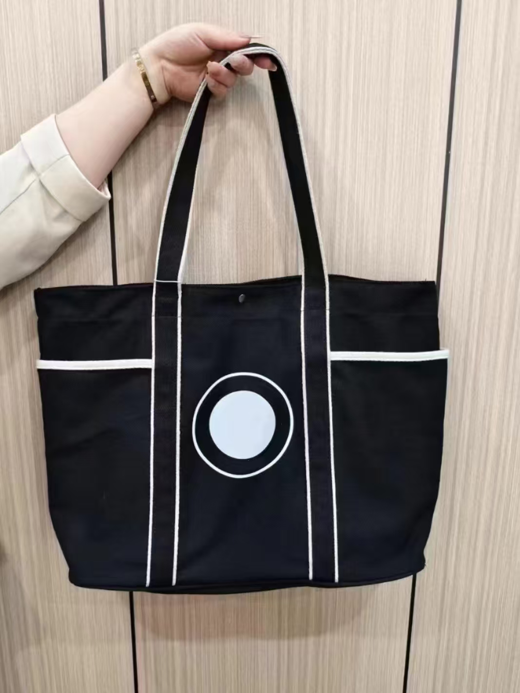 2025--20L Large Capacity Daiy Canvas Tote Bag Single Shoulder Handbag Bag Travel Yoga Sports Bag