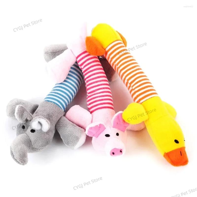 Pet Dog Toy Squeak Plush For Dogs Supplies Fit All Puppy Sound Funny Durable Chew Molar Pets Puzzle