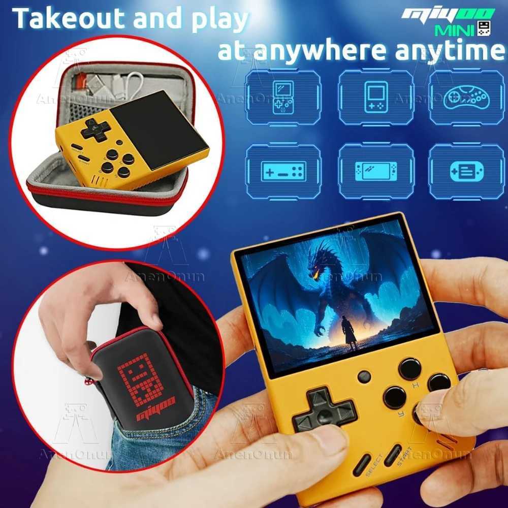 Miyoo Mini V4 2.8-inch Handheld Game Players 18000 Games 15 Emulator Portable Video Gaming Console Kids Retro Mini Game MachineXJ250314