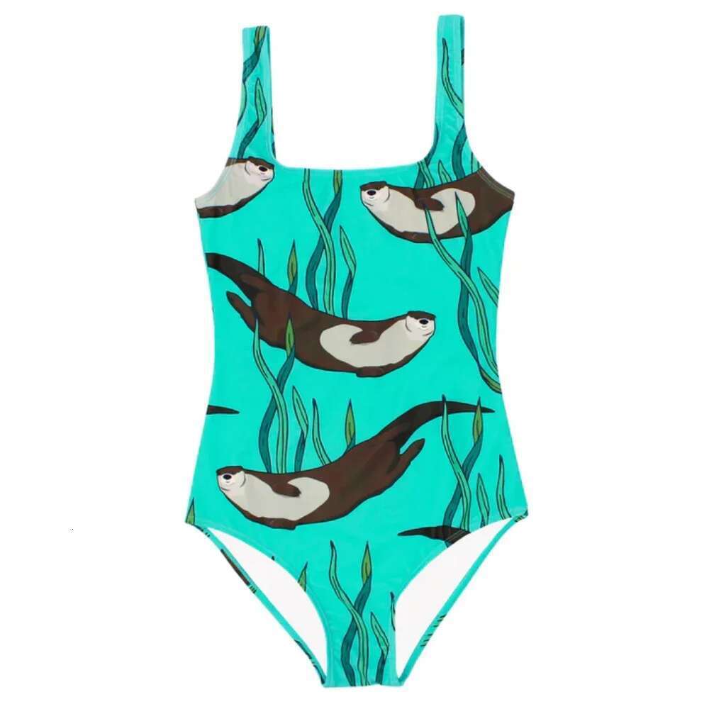 Batoko swimsuit women's simple print support comfortable and durable swimsuit for ocean winter and summer swimming 2025 swimming