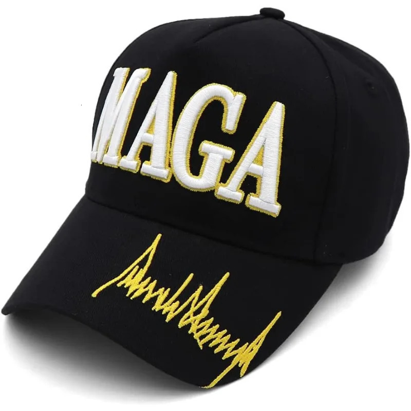 Trump Hat MAGA Makes America Great Again Donald Trumps Slogan and American Flag Womens Business Gifts 250313