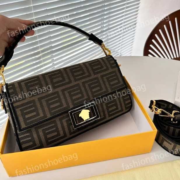 luxury designer bag Fashion Crossbody baguette Bags Vintage Shoulder Canvas Messenger Bag Underarm Handbag wallet bags Women purse new 2025