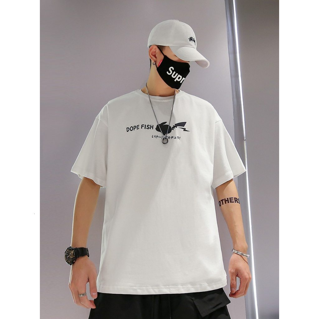 2025 Summer Korean T-shirt Designer's New Men's And Women's Large Shirt Short Sleeve Reflective Angel Wings Printed Couple's Top O