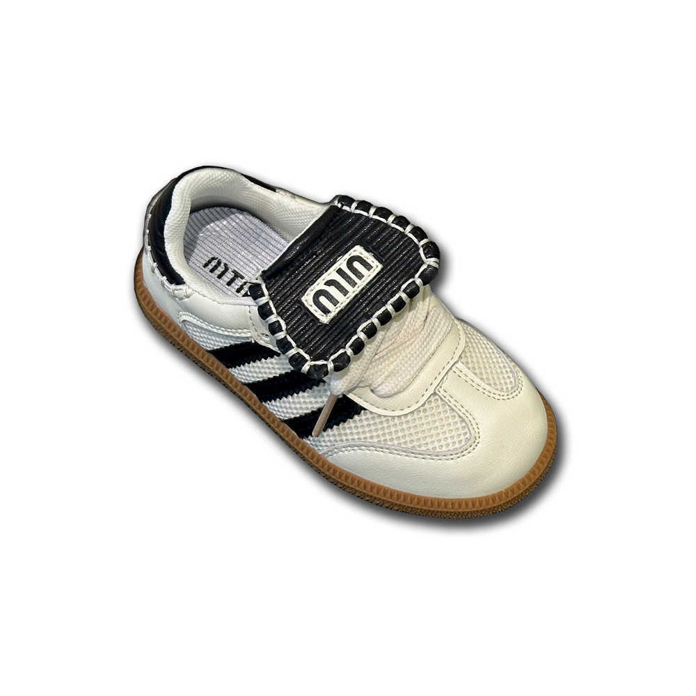 Athletic Outdoor Girls board shoes Spring and Autumn new style childrens flip tongue moral training shoes Boys casual sports shoes Childrens shoes 36 