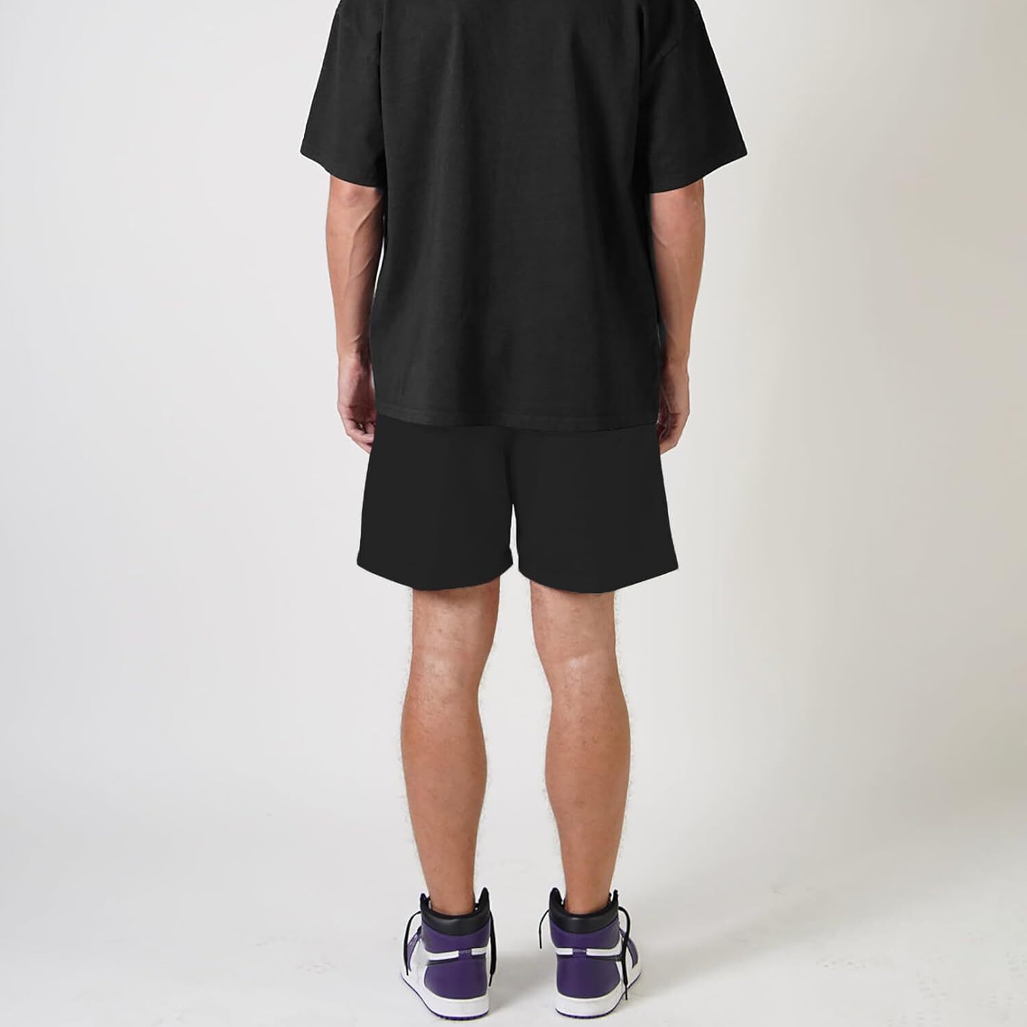 Men's Basketball Shorts Casual Workout Athletic Shorts Flame Graphic Print Running Short Pants