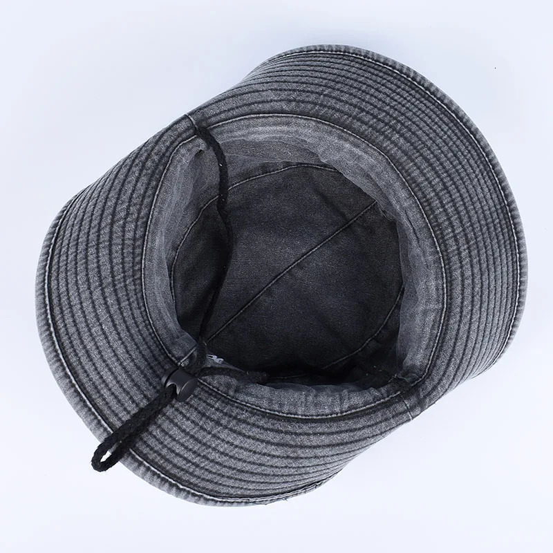 Bucket Hat Mens Summer Panama Outdoor Camping Sunscreen Mat Beach Boonie Hat with Belt Fishermans Fishing Hat 250314