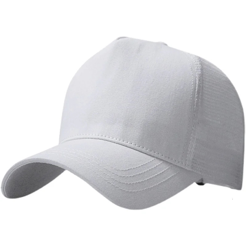 Big Head Man Large Size Mesh Baseball Hats Male Outdoors Plus Size Sport Caps Dad Oversize Trucker Cap 56-61cm 62-68cm 250314