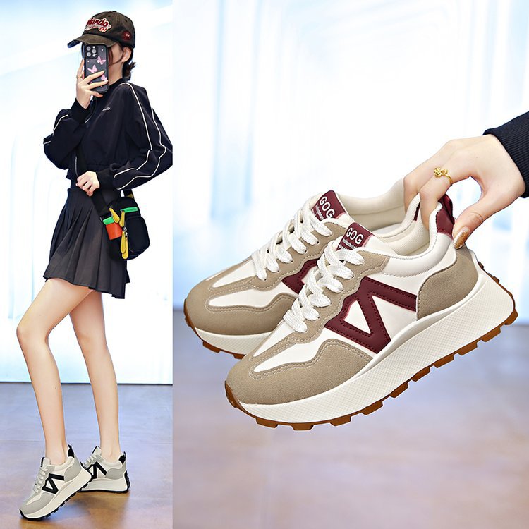 free shipping designer casual shoes women womens red white black platform outdoor sports runner running shoe trainers sneakers new