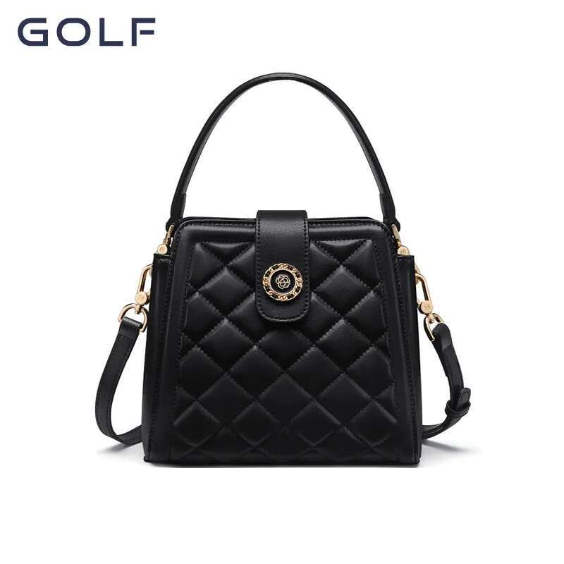 GOLF Mini Crossbody Bags Women Elegant Wallet Bucket Boston Handbags Square Gge Small Shoulder Brand Designer Bag