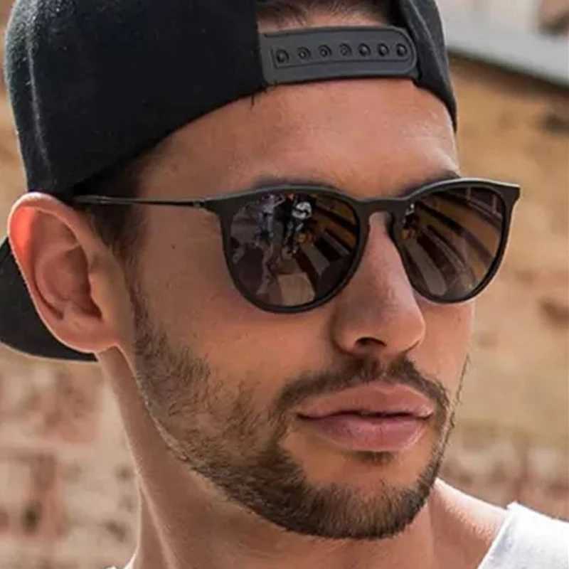 Popular metal frame retro sunglasses for women round sunglasses for women reflective film sunglasses for women W250315