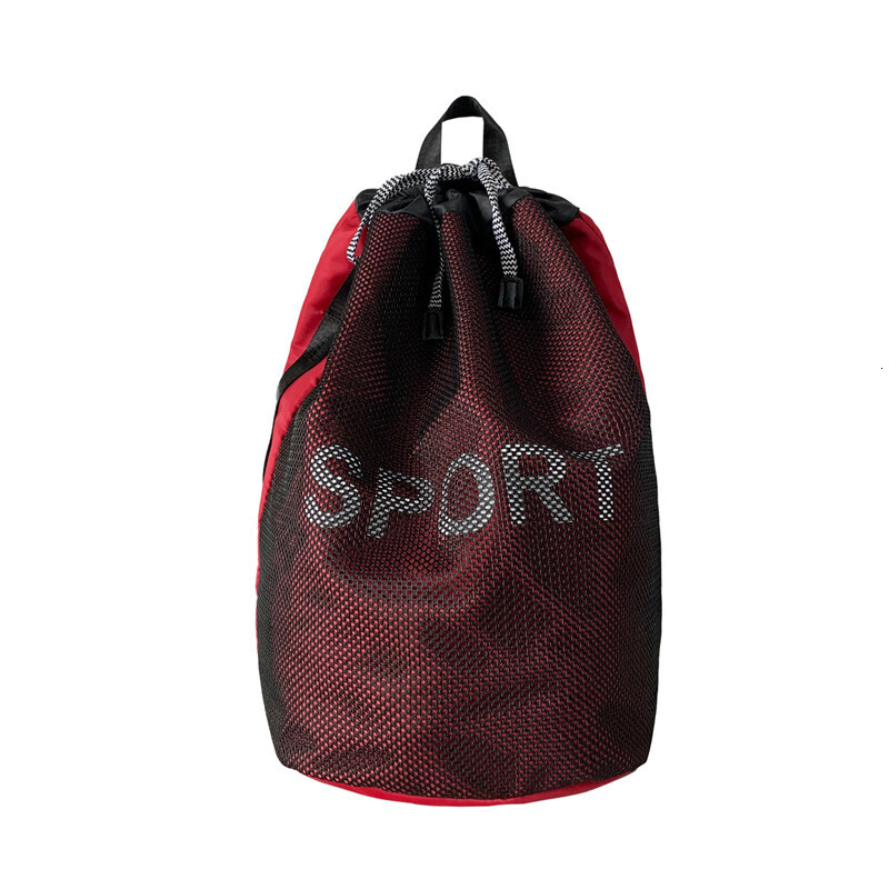 Drawstring basketball bag for men women's exercise multifunctional large capacity backpack, drawstring sports and fitness backpack