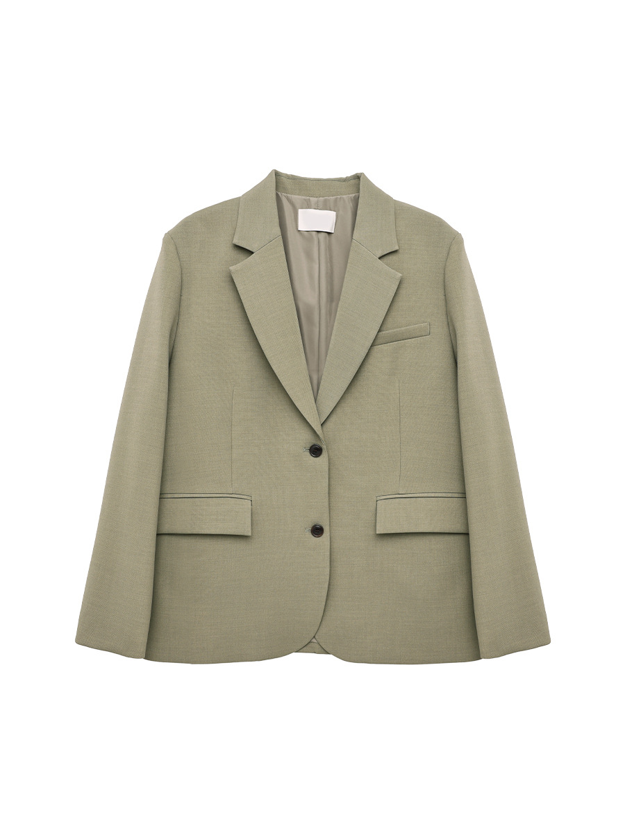 G313Retro-Inspired Women's French Suit - Lightweight Casual Wear for Spring 2025