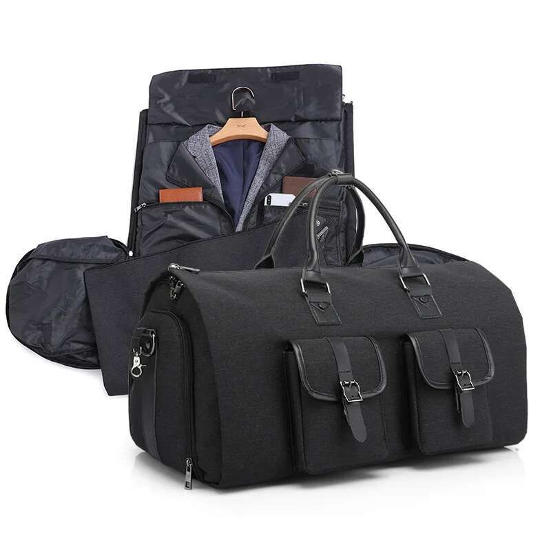 Men's Hand Lage Bag Sport Travel Large Capacity Garment Handbag Folding Business Shoulder Bags Shoes Compartment Xm137