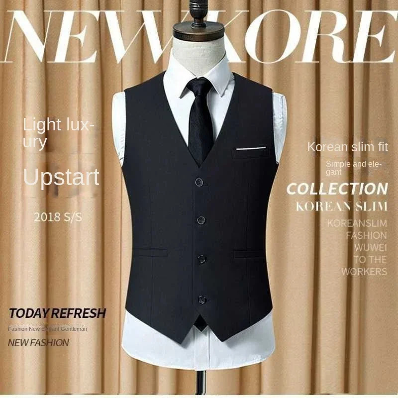 Billiards vest for spring summer and autumn fashion mens clothing ultra-thin waist vest professional formal vest uniform 250310
