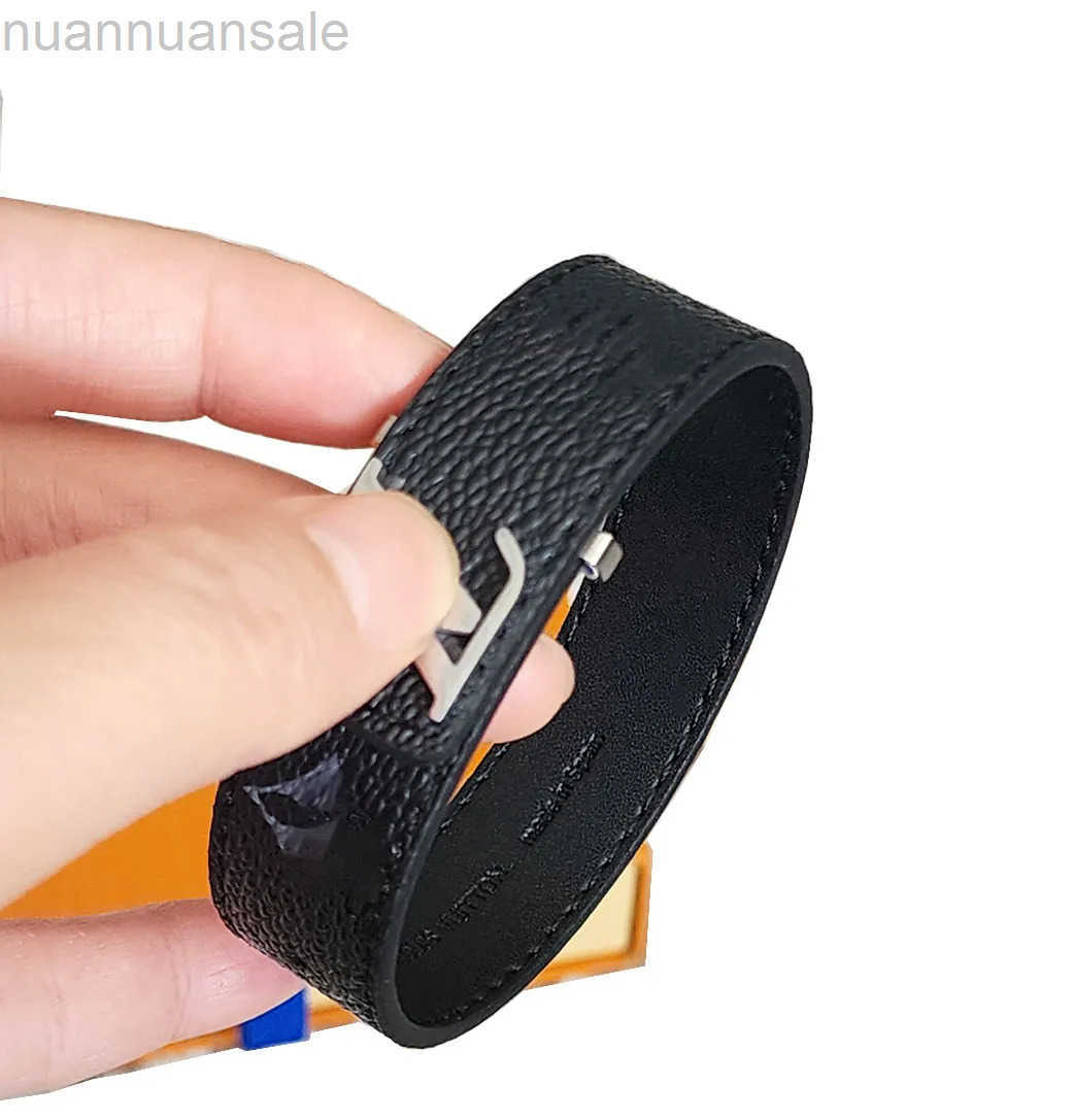Designer Bangles Brand Designer leather bracelets High-end Luxury Mens and womens Bracelets Fashion Unisex Jewelry With box