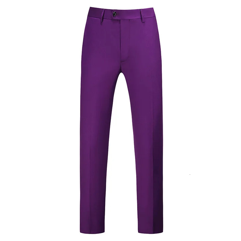 Fashion Colors Mens Pants Business Formal Leisure Tourists Slimming Team Work Clothes 250313