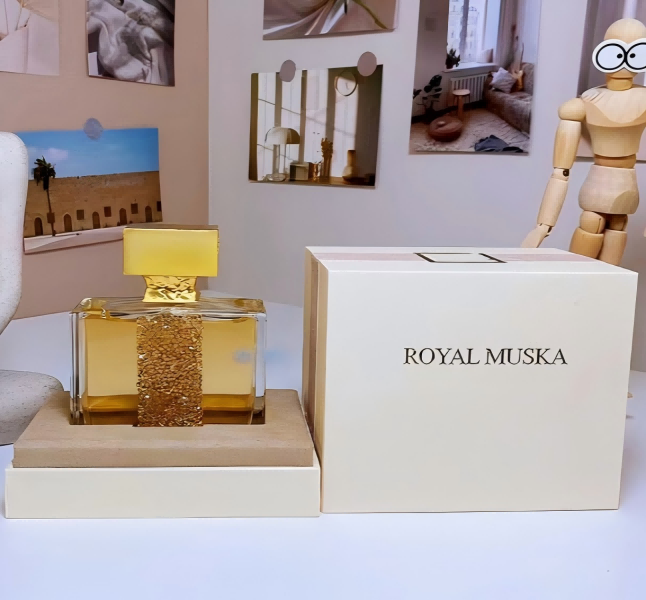 Elegant Royal Musk Women's Perfume - High-End Luxury Scent with Long-Lasting Fragrance