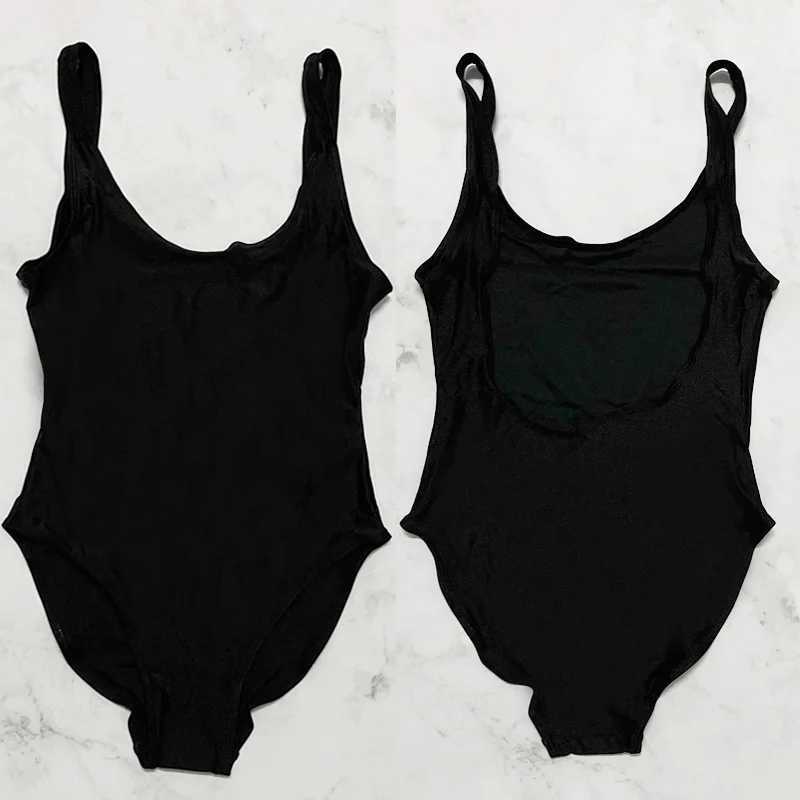 Solid one-piece swimsuit womens swimsuit 2022 new bikini sexy swimsuit plus size swimsuitXJ250315