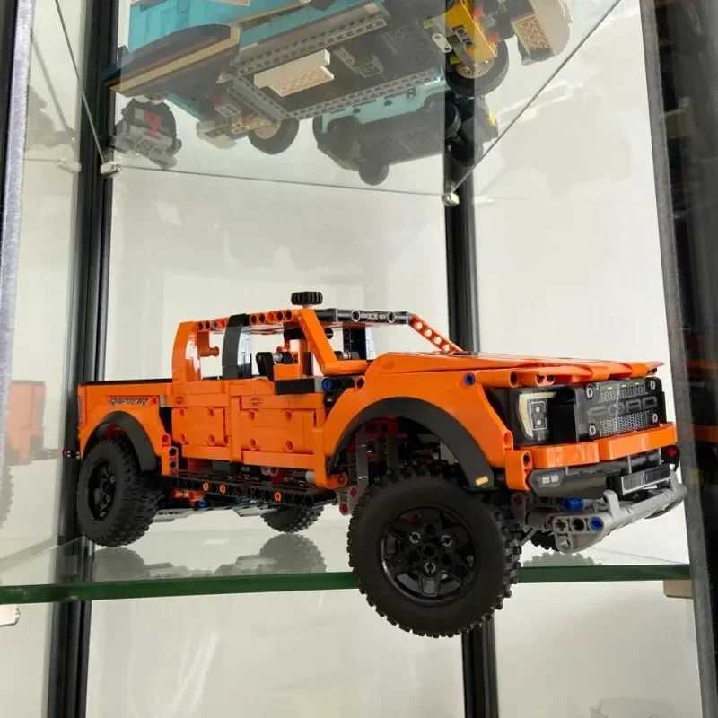 Technical 0 F-150 Raptor Off Road Car Building Blocks Pickup Vehicle Assemble B Toys Gifts For Boy Kids Y250315