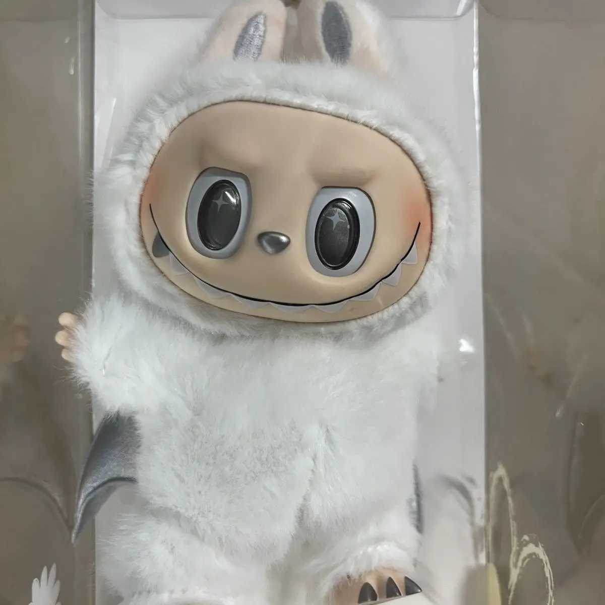 Hot selling Monster Labubu Zimomo Angel Diy Doll Pattern Vinyl Pendant Doll Model Toy Reproduction Toy Room Decoration Birthday Gift W250315