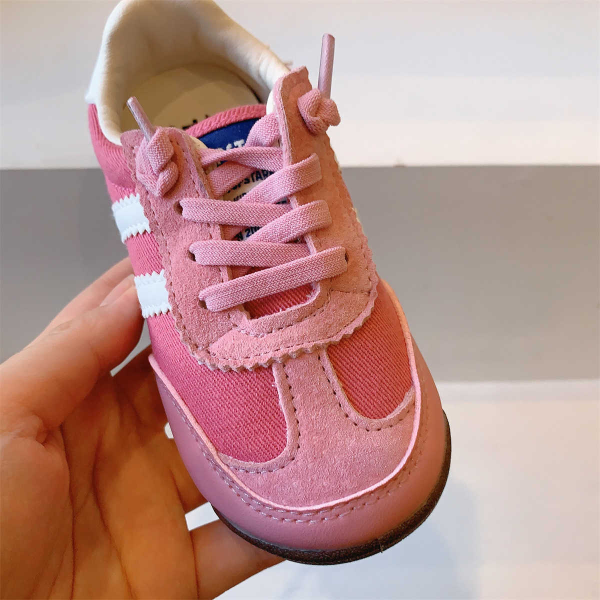 Athletic Outdoor TOPSTAR childrens shoes childrens sports shoes for ages 1-3 to 6 spring and autumn girls moral training shoes boys baby board shoesY2