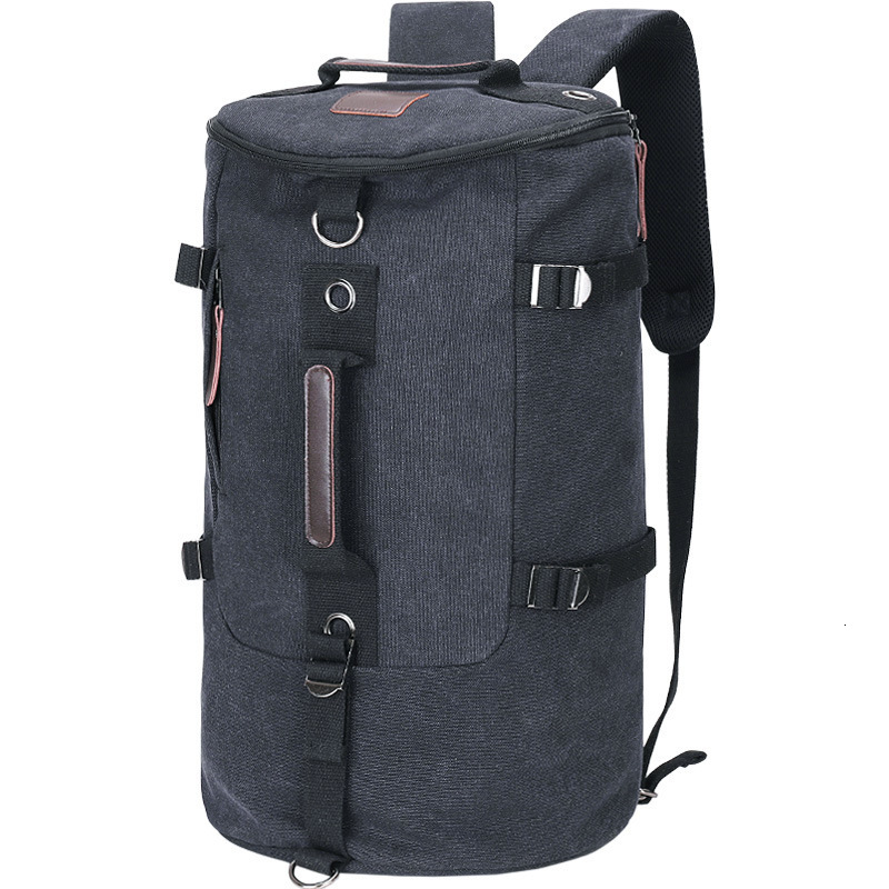 Fashionable backpack bag, large capacity men's outdoor travel sports backpack, trendy canvas student designer bag