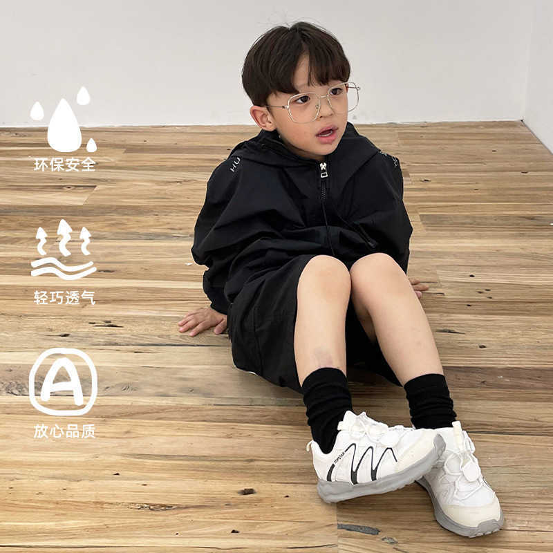 Athletic Outdoor TS One Step Childrens Shoes Childrens Sports Shoes Mesh Breathable 2025 Spring Edition Girls Dad Shoes Boys Baby ShoesY250314355C