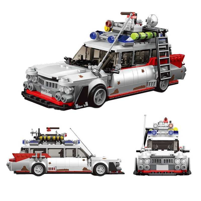 City Technical er Speed Racing Model Building Blocks MOC Mini Movie Car Assembly B DIY Toys Childrens Gifts Y250315