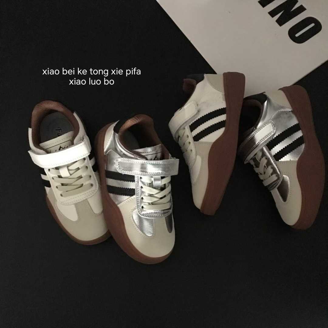 Athletic Outdoor Childrens shoes stylish and comfortable board shoes for boys 2025 autumn new style versatile for girls lightweight sports shoes for s