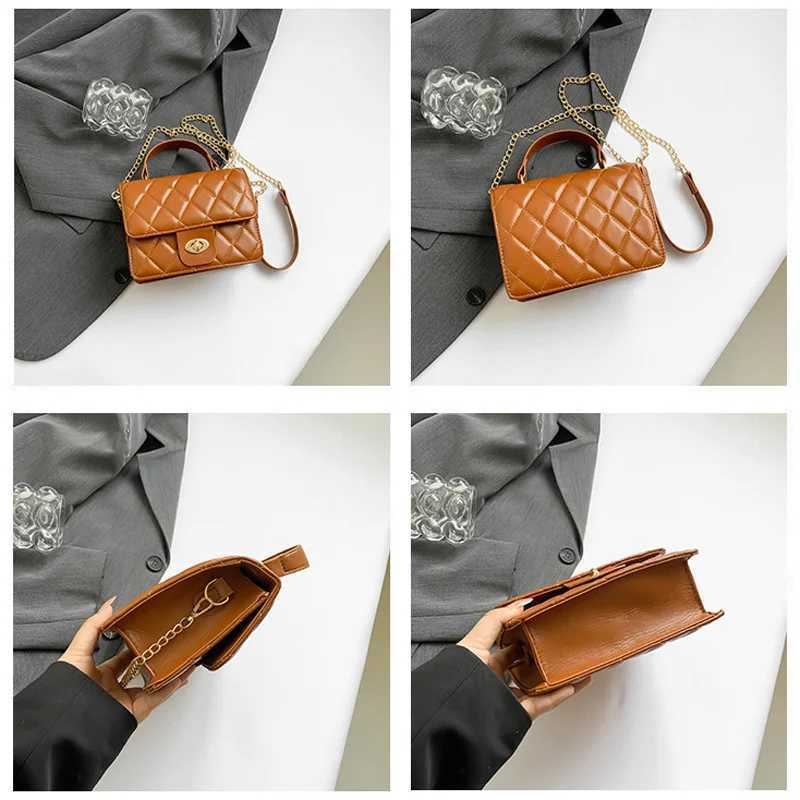 Fashion Embroidery Plaid Crossbody Bags For Holiday Gifts Designer Handbags Small Top-handle Bags Women Versatile Crossbody Y250315