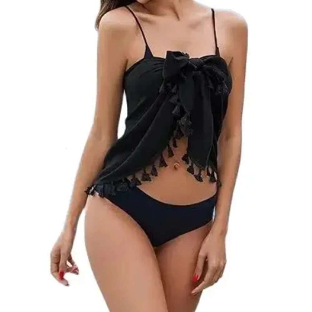 2024 Women Sarong Covers Sexy Short Silk Chiffon Swimwear Skirt Wallet Beach Swimwear Cover Ups With Glands Swimwears