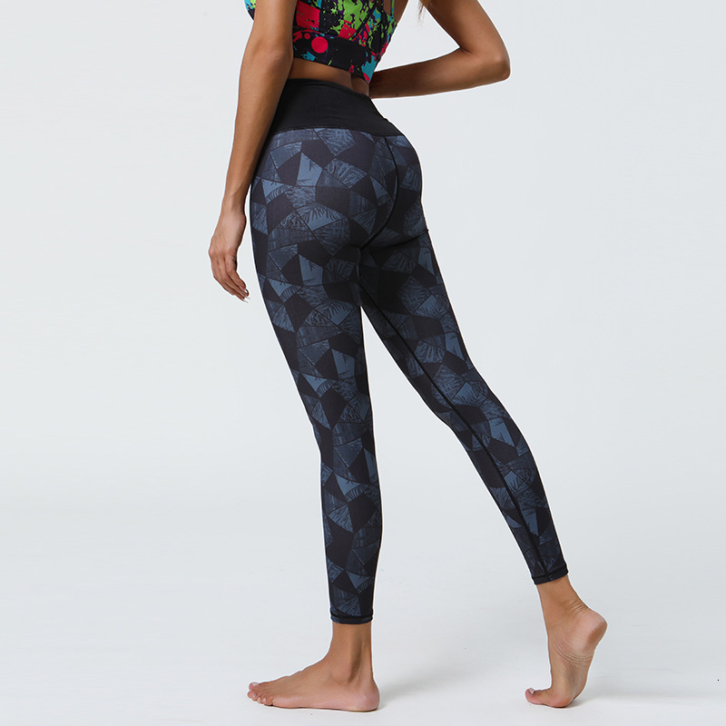 NEW New Pants for Women, Soft, Rubbish, Bare Feel Printed Bottom Yoga Sports and Fitness Pants, Thin Edition leggings